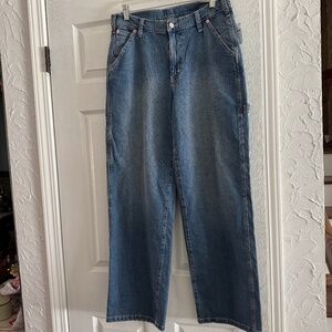 NWT Super Cute GAP '90s Loose Carpenter Mid Rise Jean - Sz 29